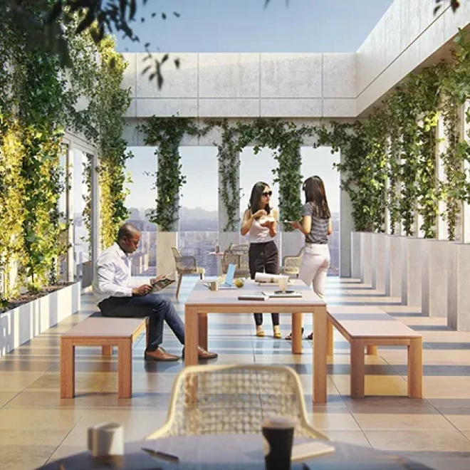 Pulse, immeuble à Aubervilliers